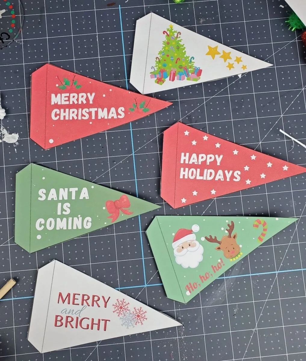 Free Printable Christmas Decorations To Print At Home! - Leap Of with Christmas Printable Decorations