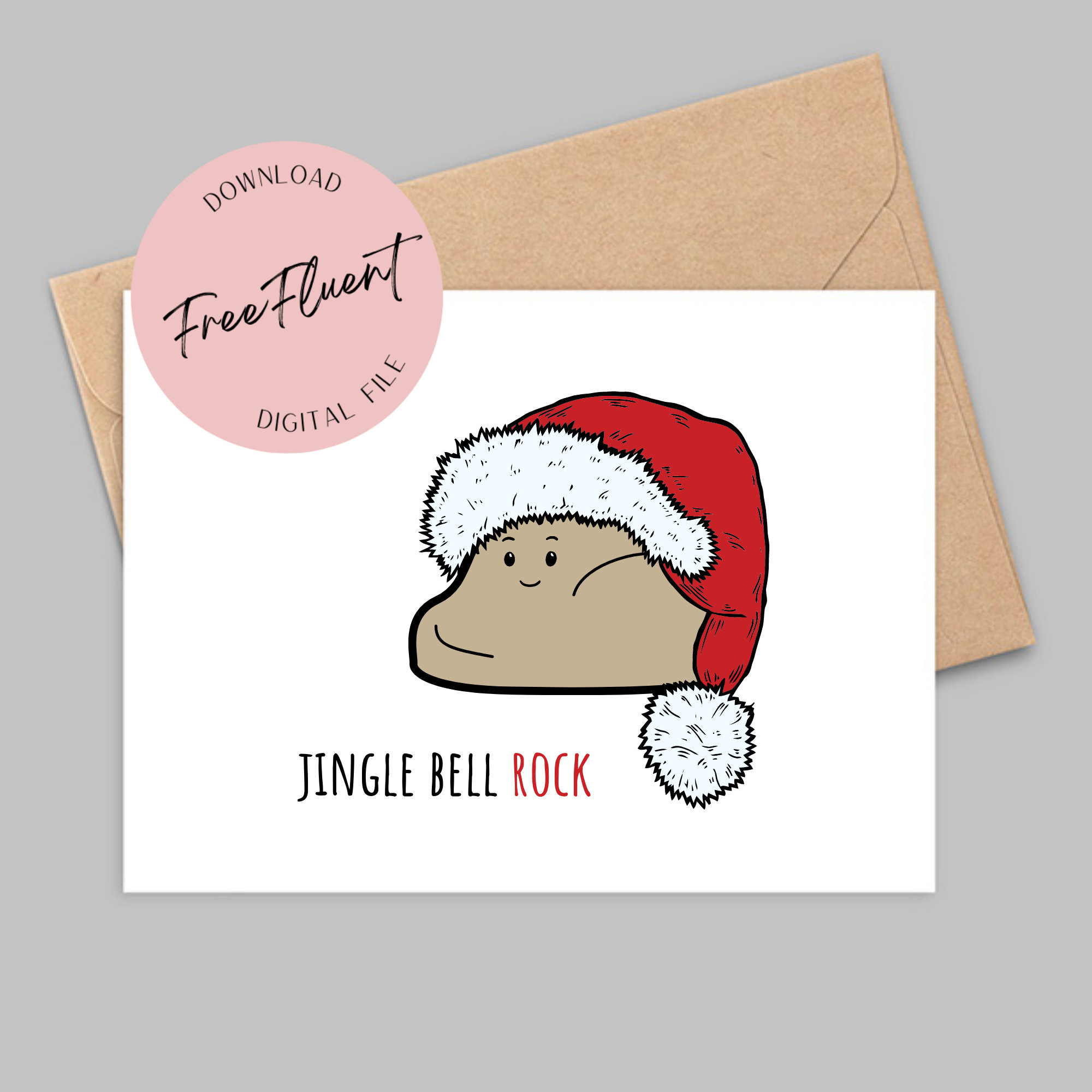 Funny Christmas Card Printable, Christmas Greeting Card, Digital intended for Free Printable Christmas Card Funny