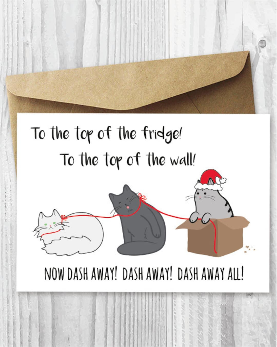 Funny Holiday Card, Printable Christmas Cards, Funny Cats regarding Printable Christmas Card Funny