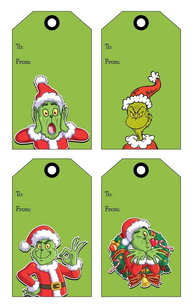 Grinch Pills Tags - 10 Free Pdf Printables | Printablee pertaining to Printable Grinch Christmas Tags