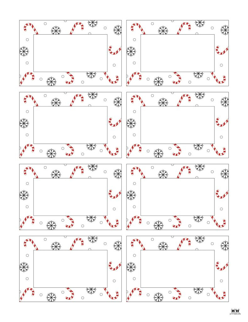 Name Tags - 44 Unique Designs - Free | Printabulls throughout Christmas Name Tags For Table Printable