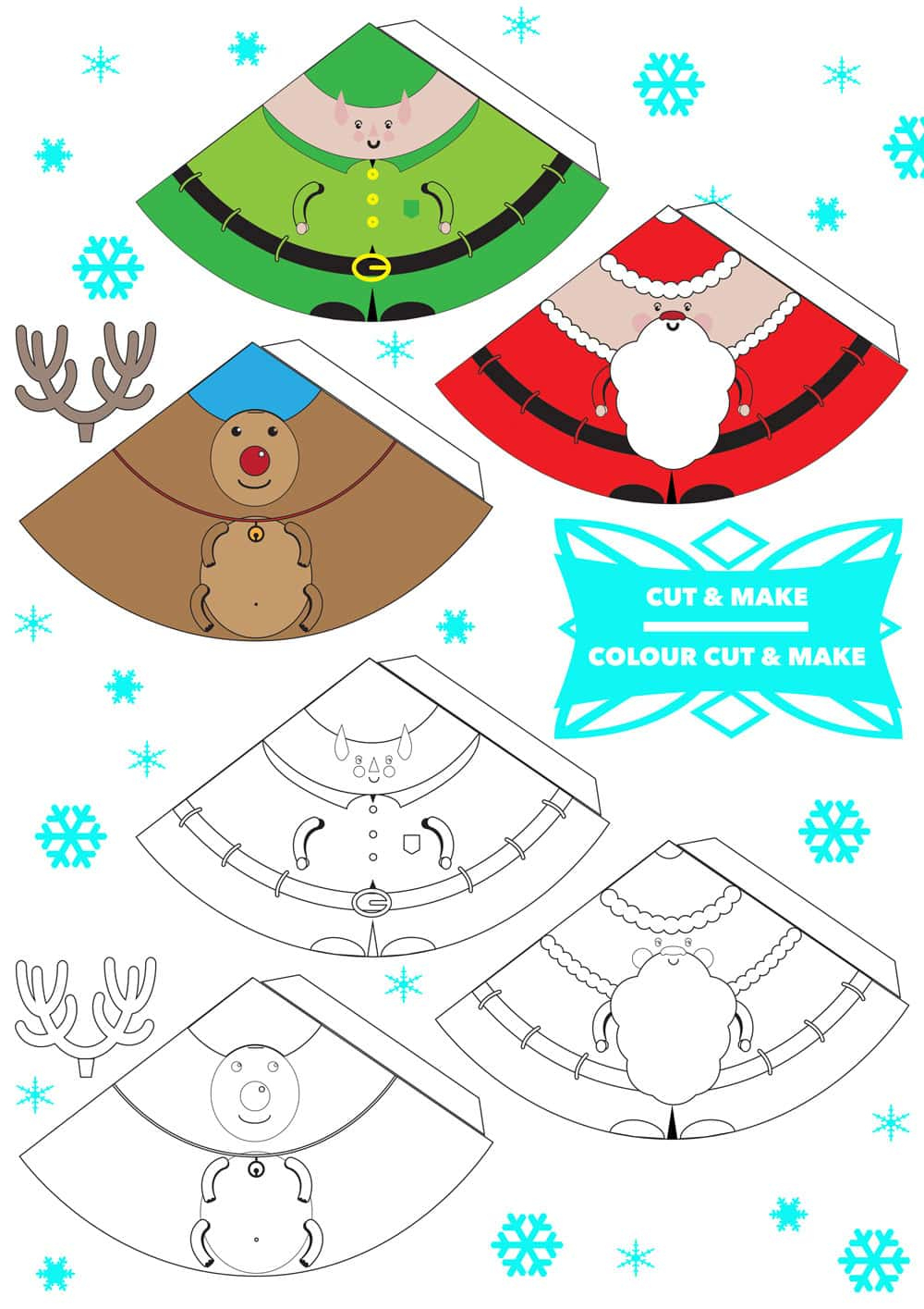 Printable 3D Christmas Decorations intended for Christmas Printable Decorations