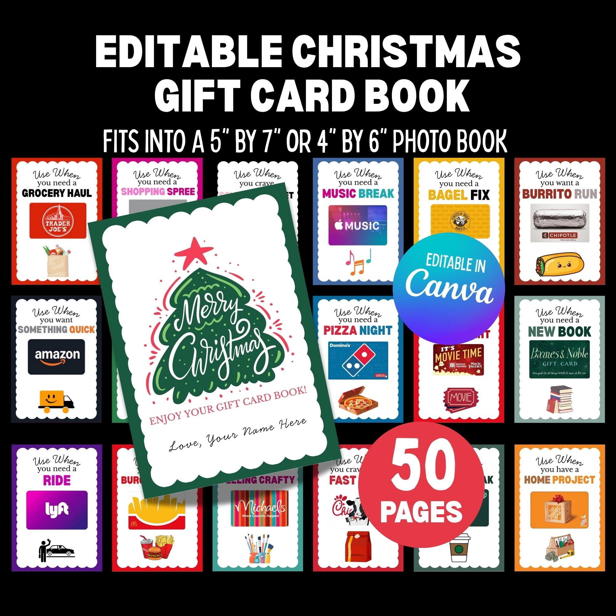 Printable Christmas Gift Card Books - 60+ Gift Ideas For 2025 pertaining to 50 Gift Card Amazon Christmas Printable
