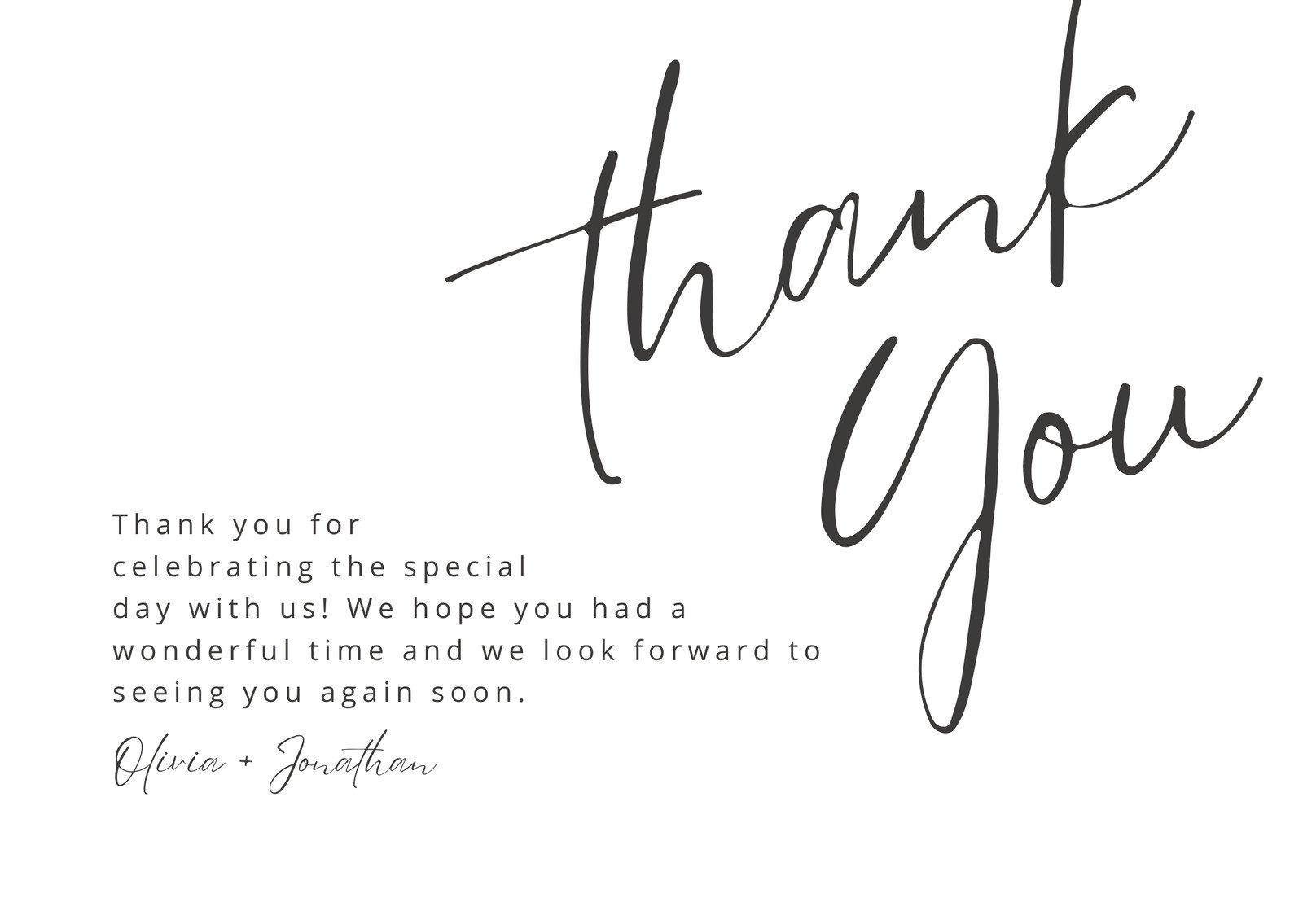 Printable, Customizable Thank You Card Templates | Canva inside Custom Thank You Cards Printable