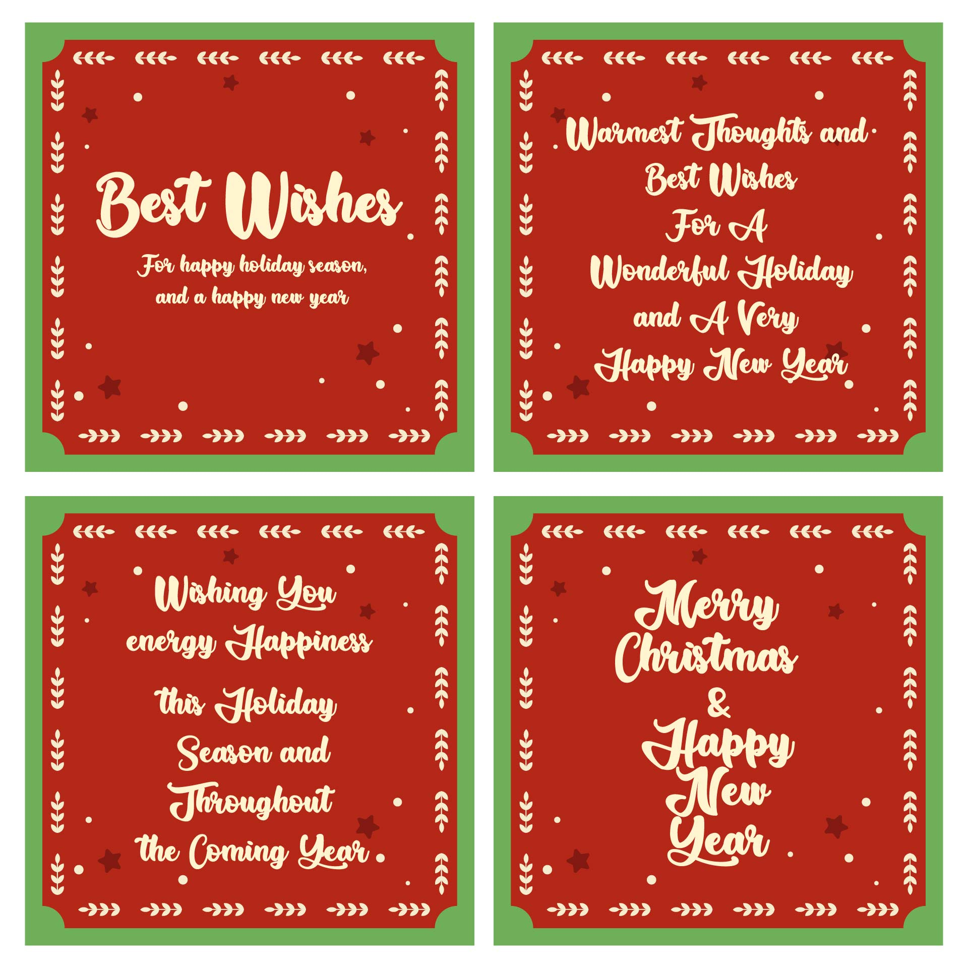 Verses For Cards - 10 Free Pdf Printables | Printablee within Free Printable Christmas Card Verses